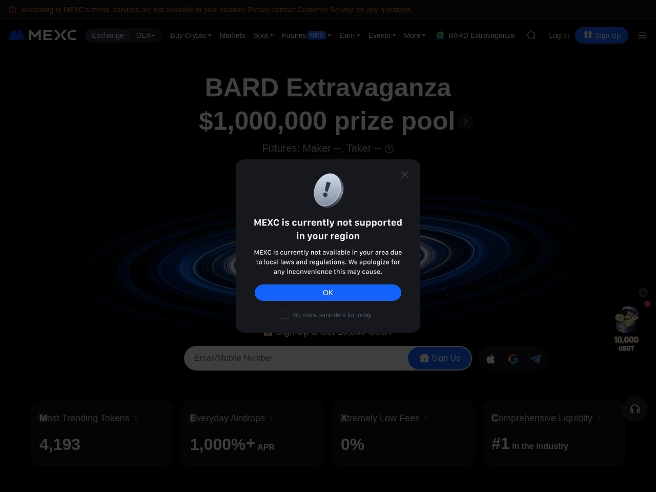 MEXC 抹茶交易所官网 - 全球数字资产交易平台 | 抹茶 APP 官方下载